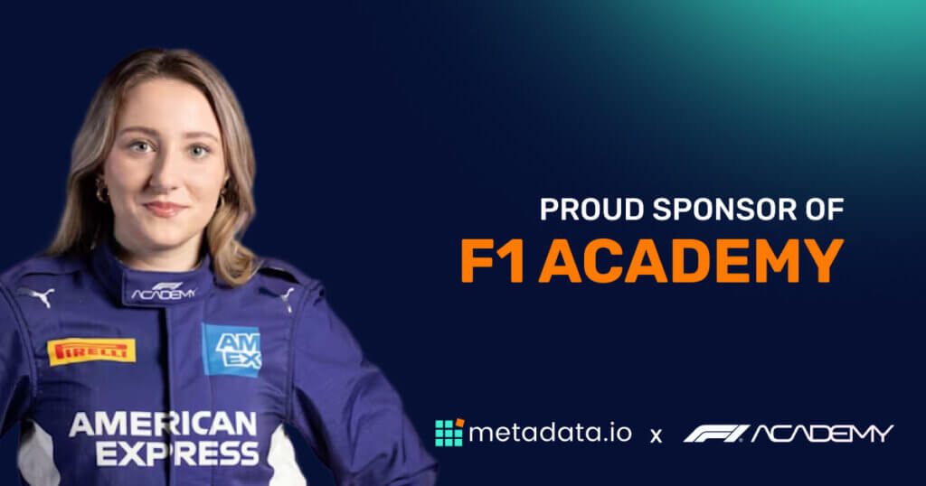 MetadataONE and F1 Academy sponsorship launch