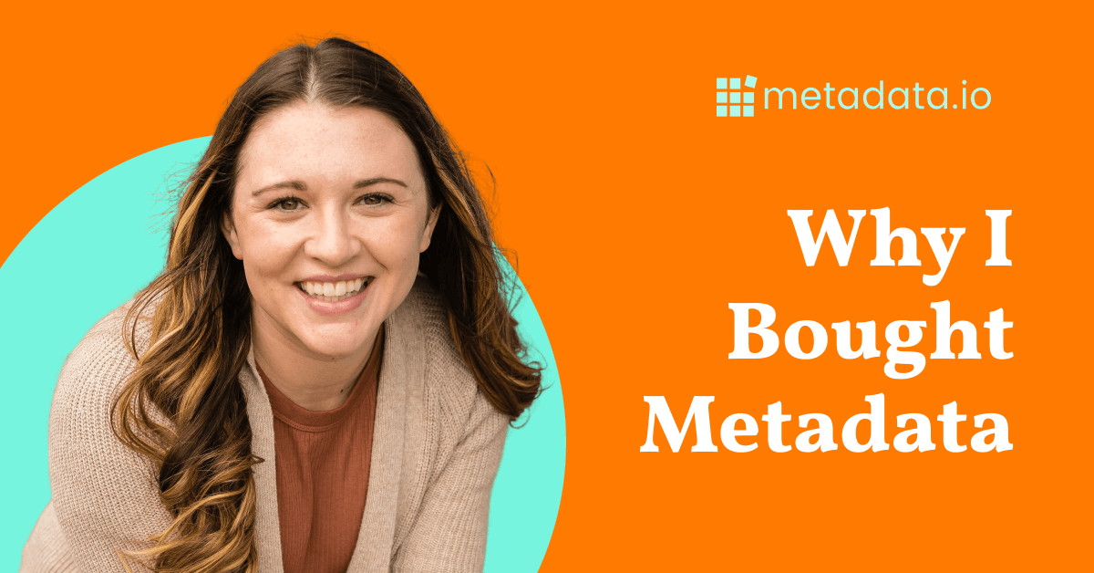 Kaylee Edmondson: Why I Bought Metadata